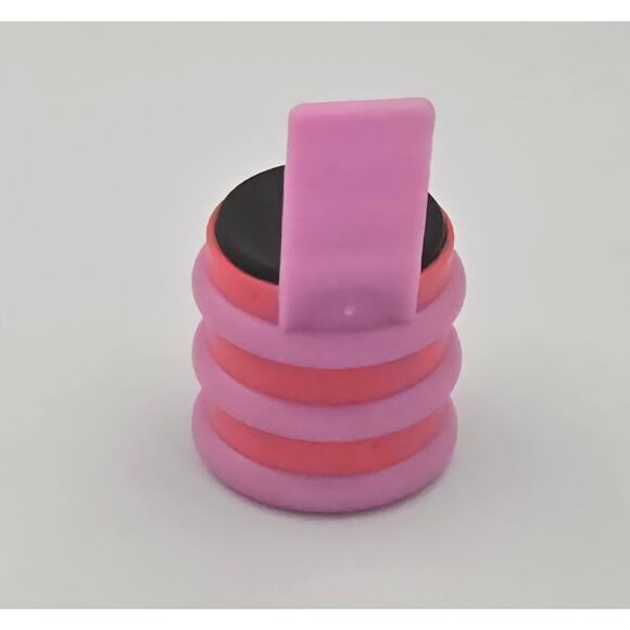 Pink Striped Barrel Shaped Chair Accessory for MGA LOL Surprise OMG Doll House - Picture 3 of 8